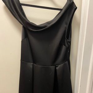 Charlotte Russe 1X off shoulder skater dress